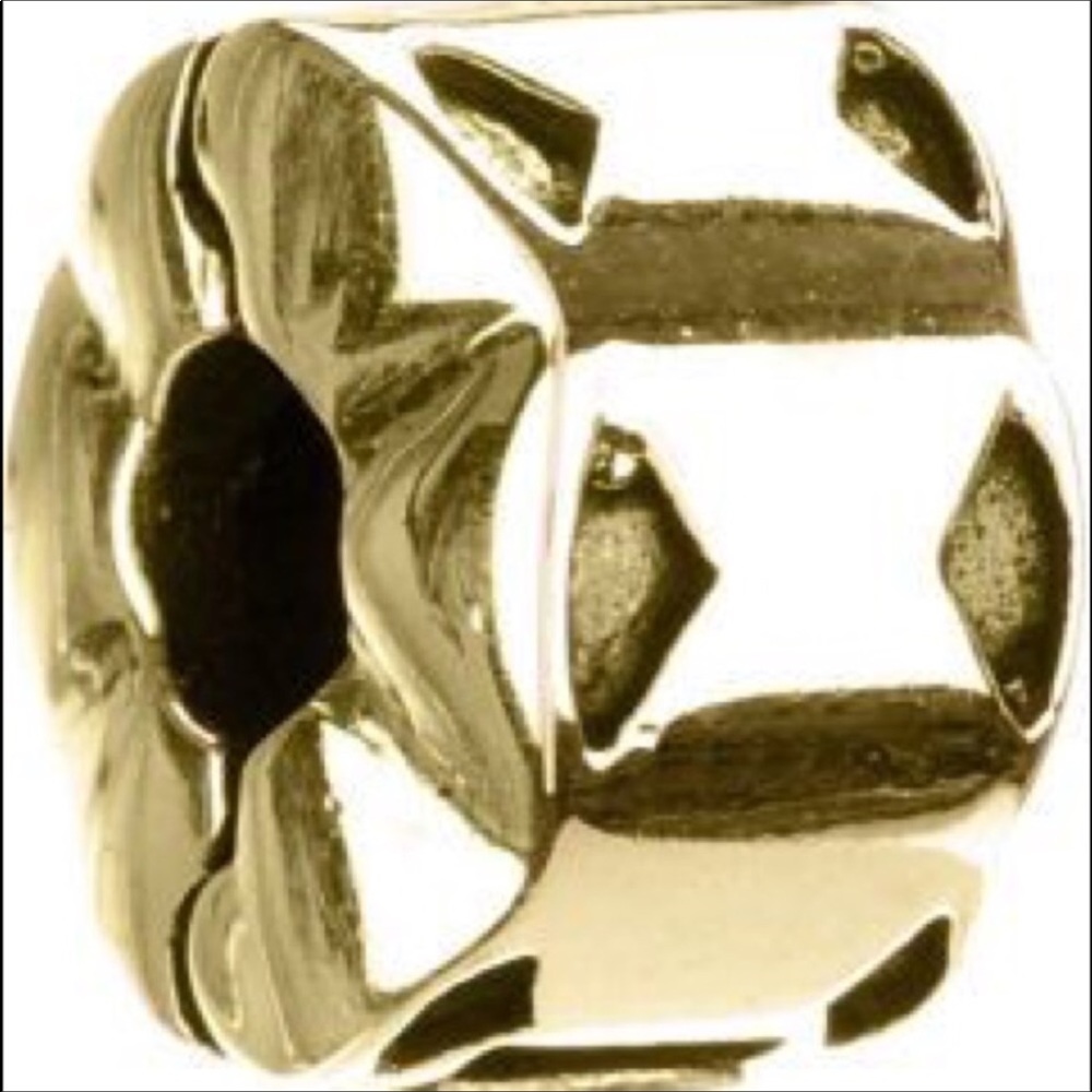 Chamilia 14k gold lock